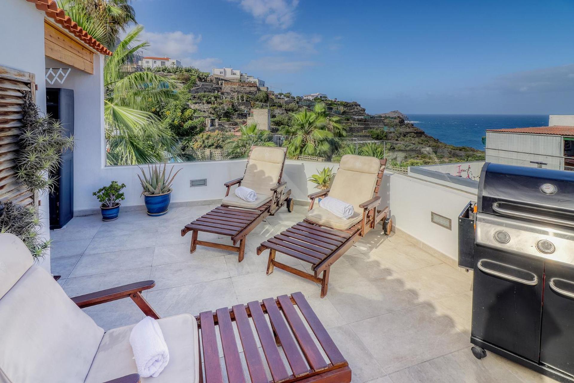 Big Terraced House, 100M To The Beach, With Bbq And Sea View Guincho  Zewnętrze zdjęcie